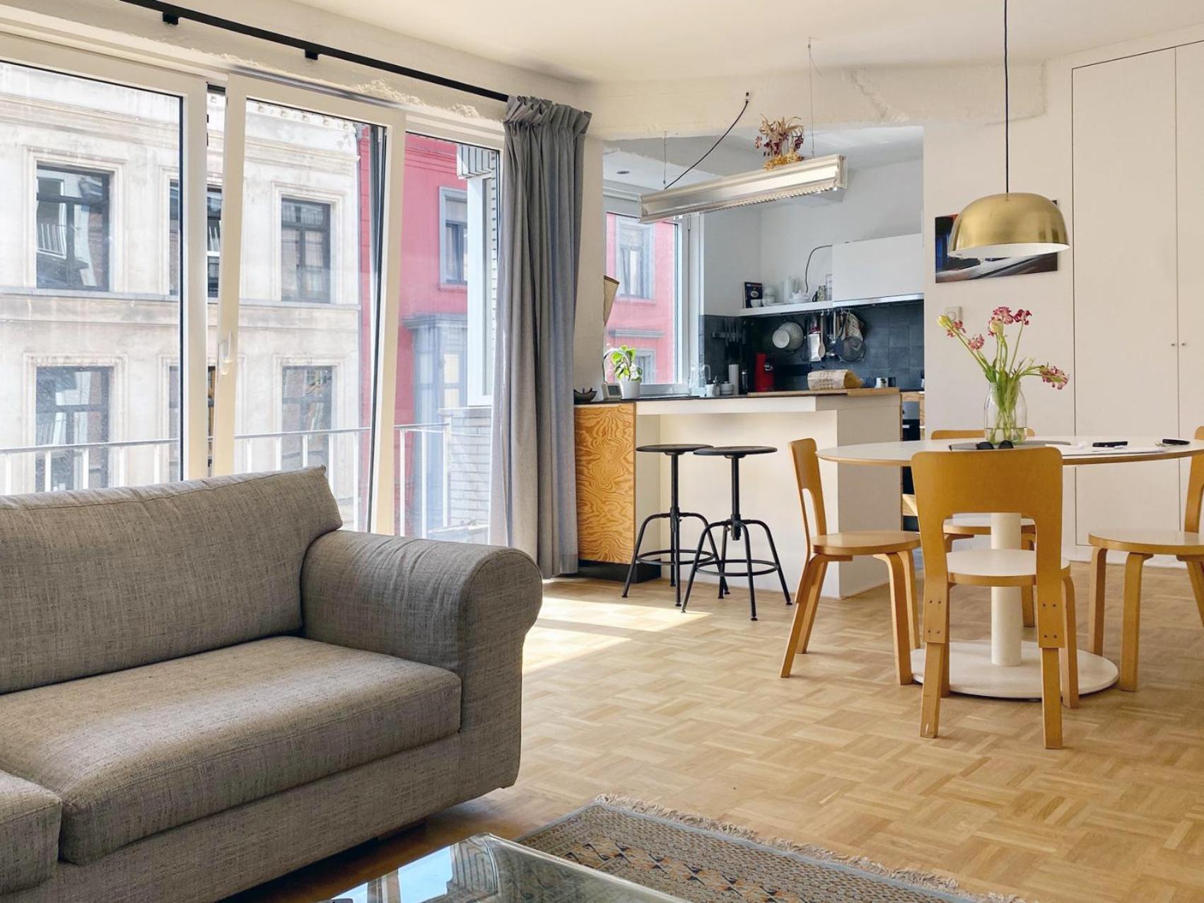 Trendy & Sunny Apartment In เกนต์ ภายนอก รูปภาพ