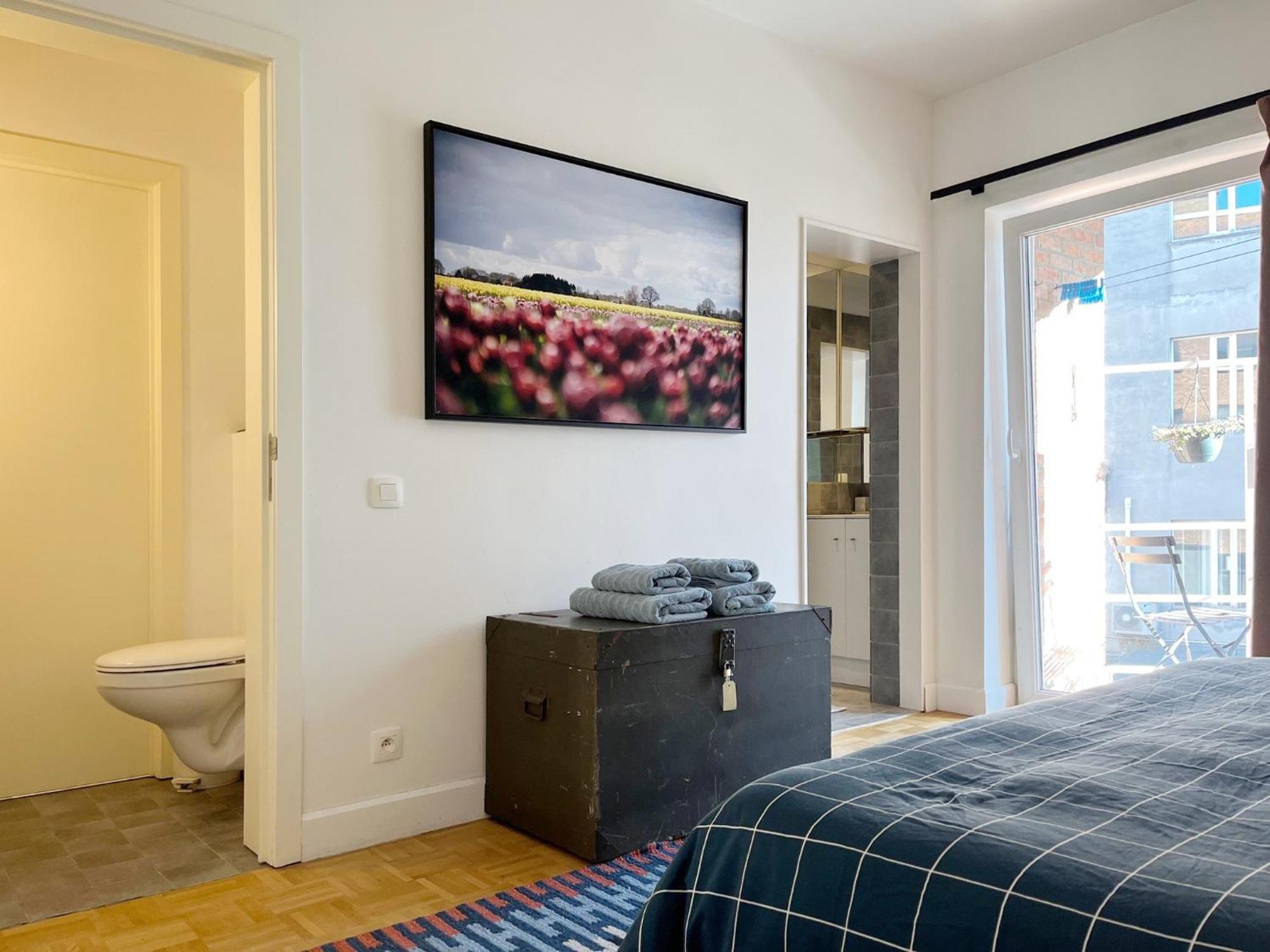 Trendy & Sunny Apartment In เกนต์ ภายนอก รูปภาพ